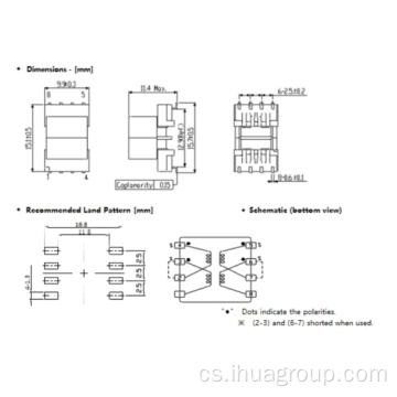 Power Pluse Transformer for Electrical Control System